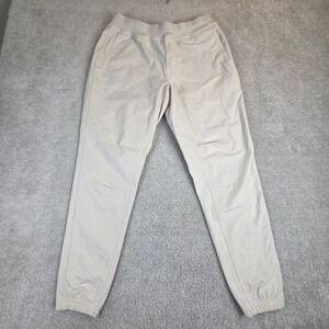 Legends Luka Jogger Mens Medium Sand Tan Athletic Performance Pants Reflective